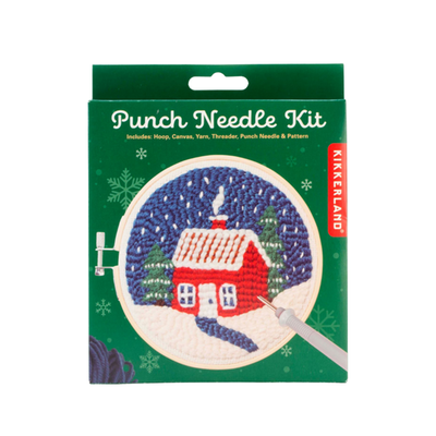 Kikkerland | Winter Wonderland | Punch Needle kit