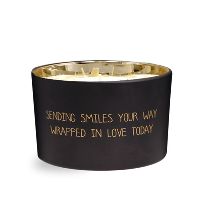 My Flame Lifestyle | Kaars | Sending smiles your way, wrapped in love today