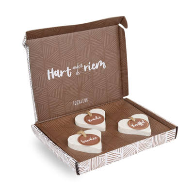 100% Leuk | Brievenbuspakket | Hart onder de riem