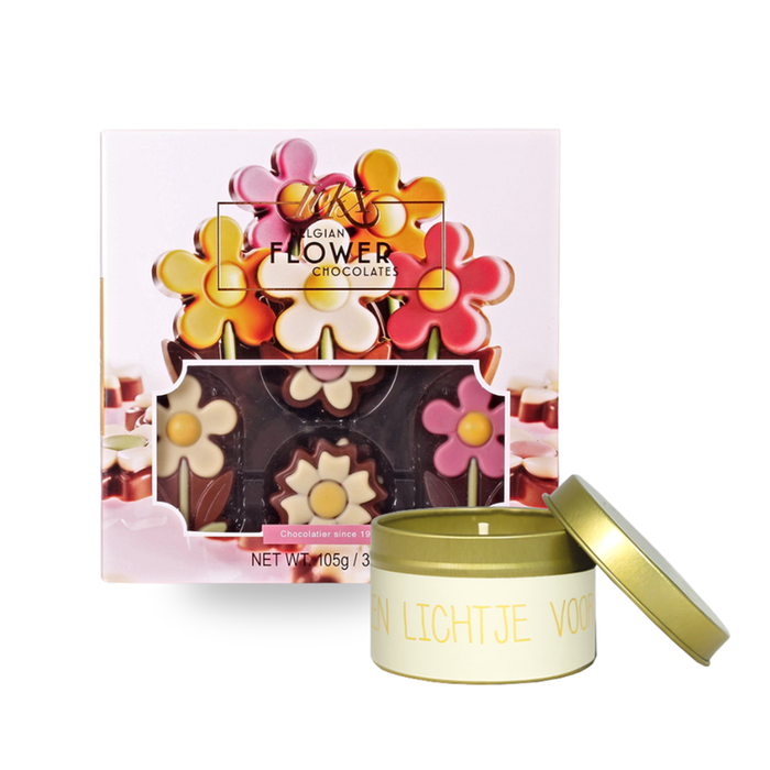 ICKX Chocolade bloemen | My Flame Lifestyle een lichtje voor jou