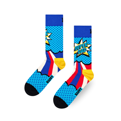 Happy Socks | Super Dad | Maat 41-46