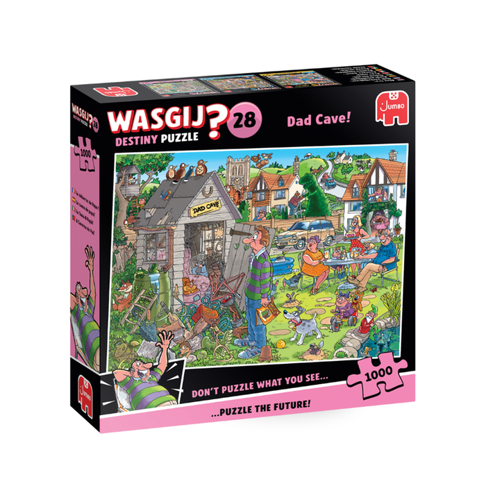 Jumbo | Wasgij | De mancave van pa!