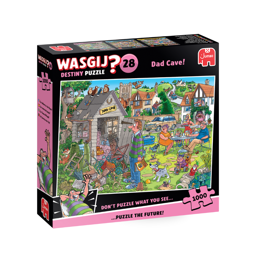 Jumbo Wasgij Puzzel De mancave van pa! Toys Games