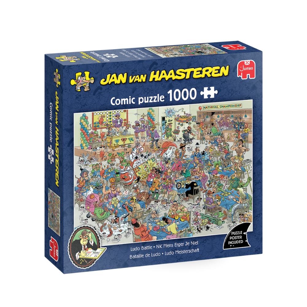 Jumbo Jan van Haasteren NK mens erger je niet Toys Games