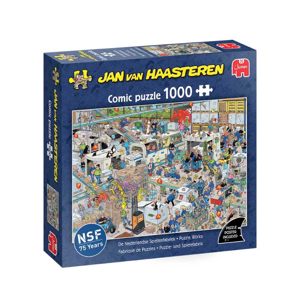 Jan van Haasteren De Nederlandse Spellenfabriek Speelgoed Spellen Jumbo