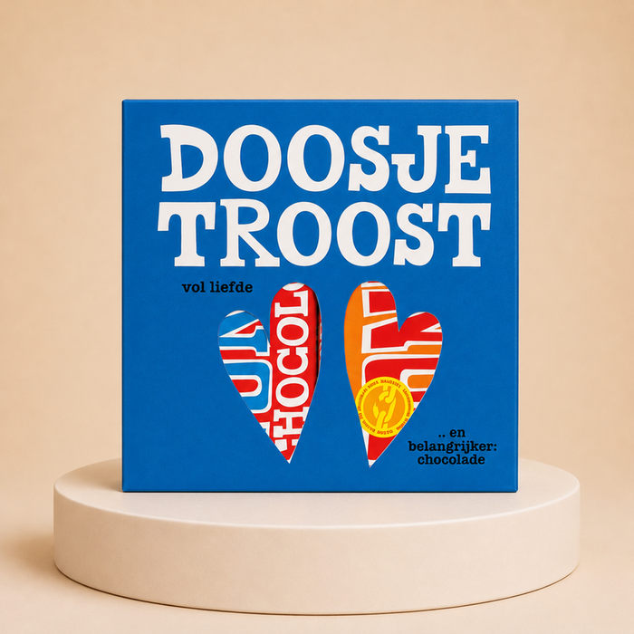 Tony's Chocolonely | Doosje troost giftbox | 2 repen