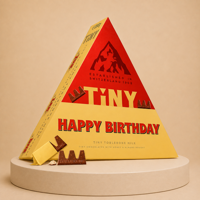 Toblerone | Tiny Geschenkdoos Happy Birthday | 224g