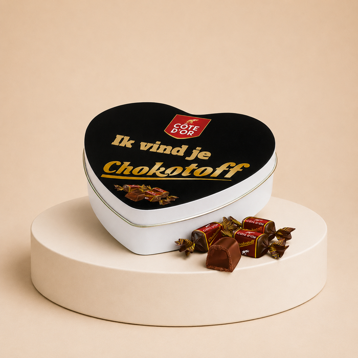 Côte d'Or | Geschenkblik | Ik vind je Chokotoff!