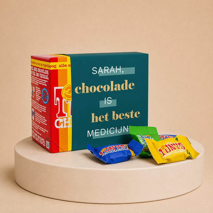 Tony's Chocolonely | Tiny Tony's | Beterschap met eigen naam | 200g