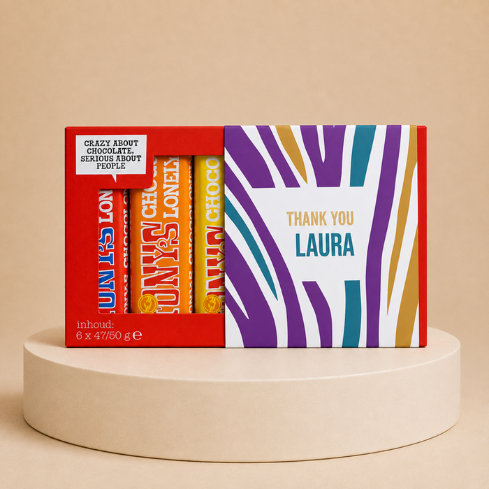 Tony’s Chocolonely | Proeverijtje | Bedankt met eigen naam