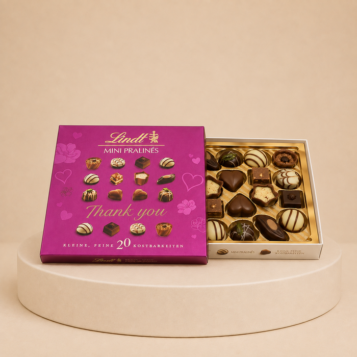Lindt | MINI PRALINES | Thank You | 100 gram