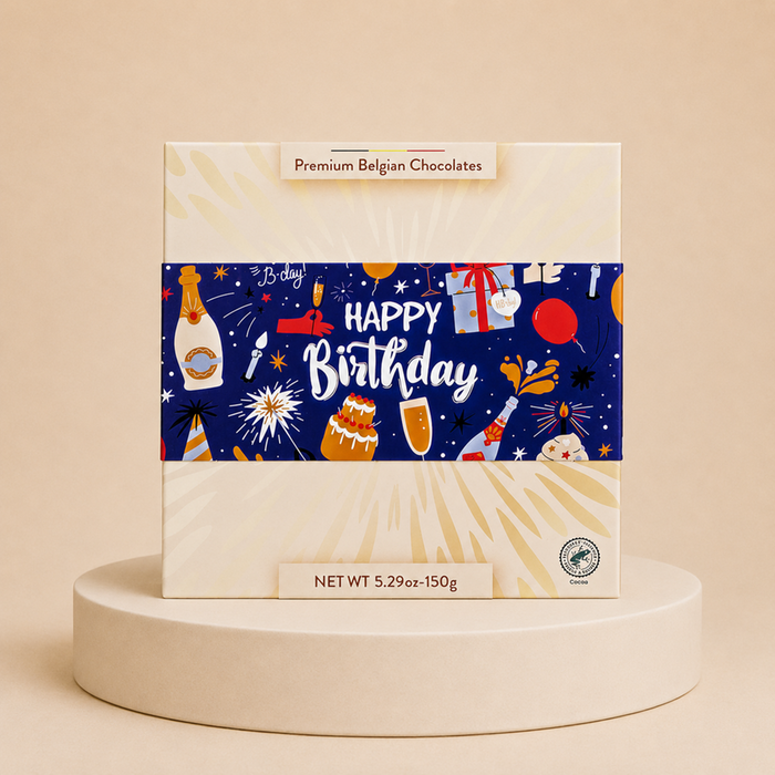 ICKX | Pralines giftbox | Happy Birthday | 150g