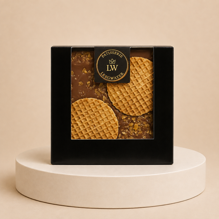 Patisserie Leegwater | Chocolade Stroopwafel Tablet