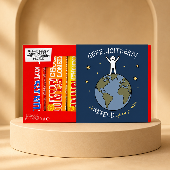 Tony's Chocolonely | Proeverijtje | Wereld aan je voeten