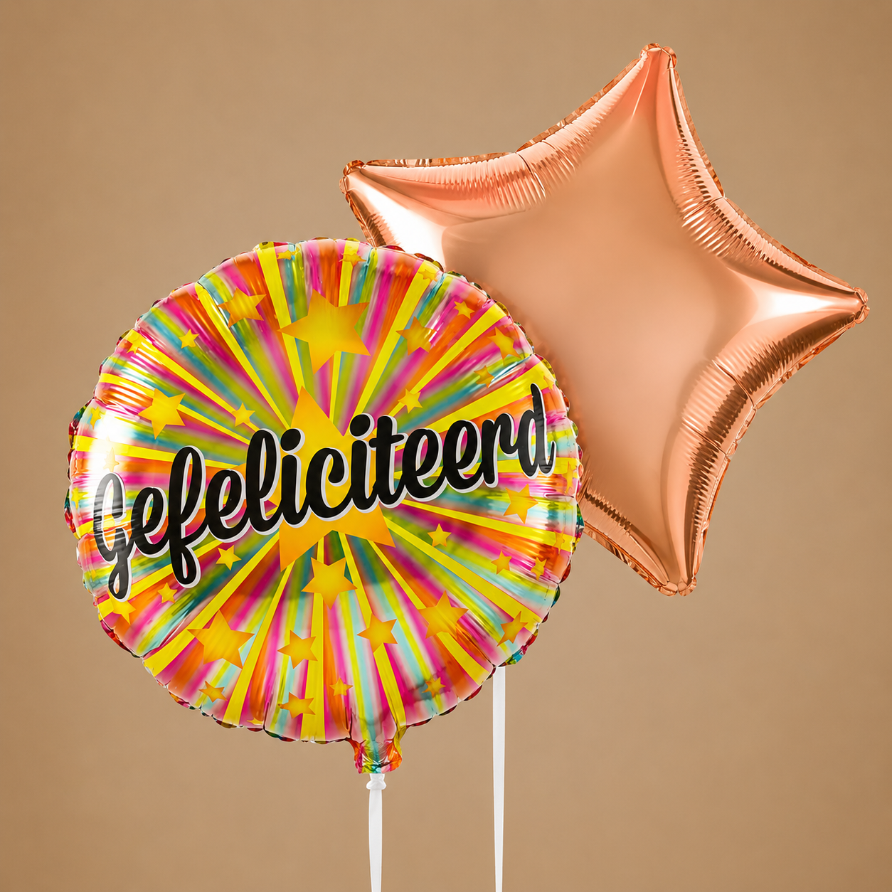 Ballonnen Duo Gefeliciteerd Greetz
