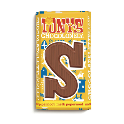 Tony's Chocolonely | Sinterklaas | Melkchocolade Pepernoot | 180 gram