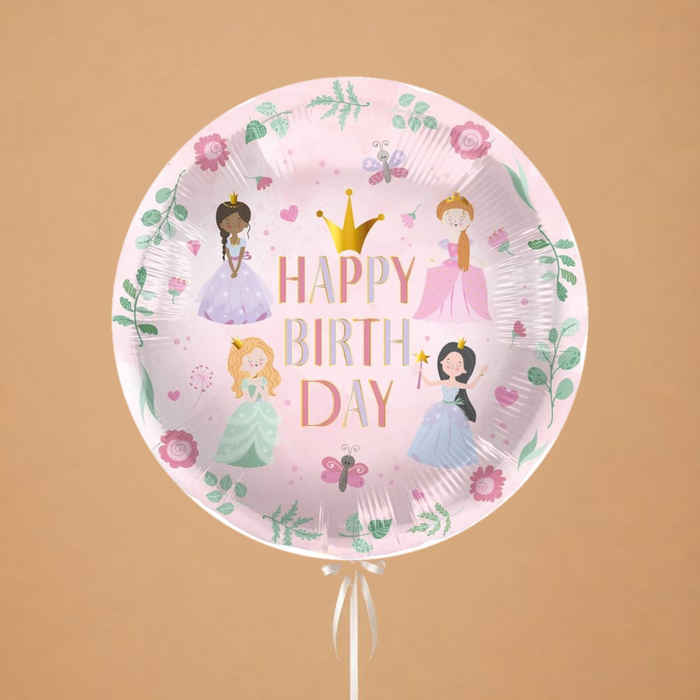 Ballon | Prinsessen | Happy Birthday