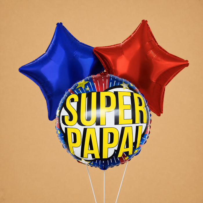 Ballonnen | Tros van 3 | Super papa!
