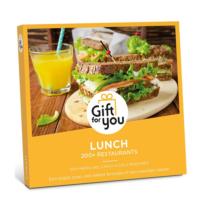 GiftForYou | Lunch voor twee