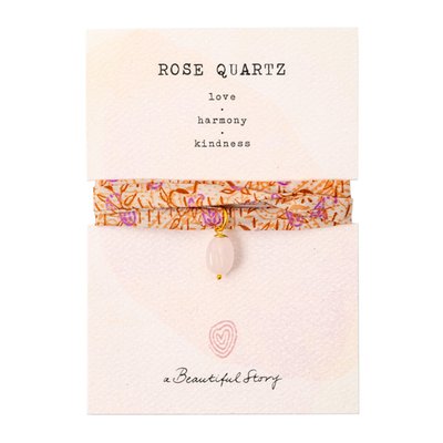 A Beautiful Story | Armband | Rose Quartz