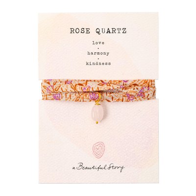 Beautiful Story | Armband | Rose Quartz