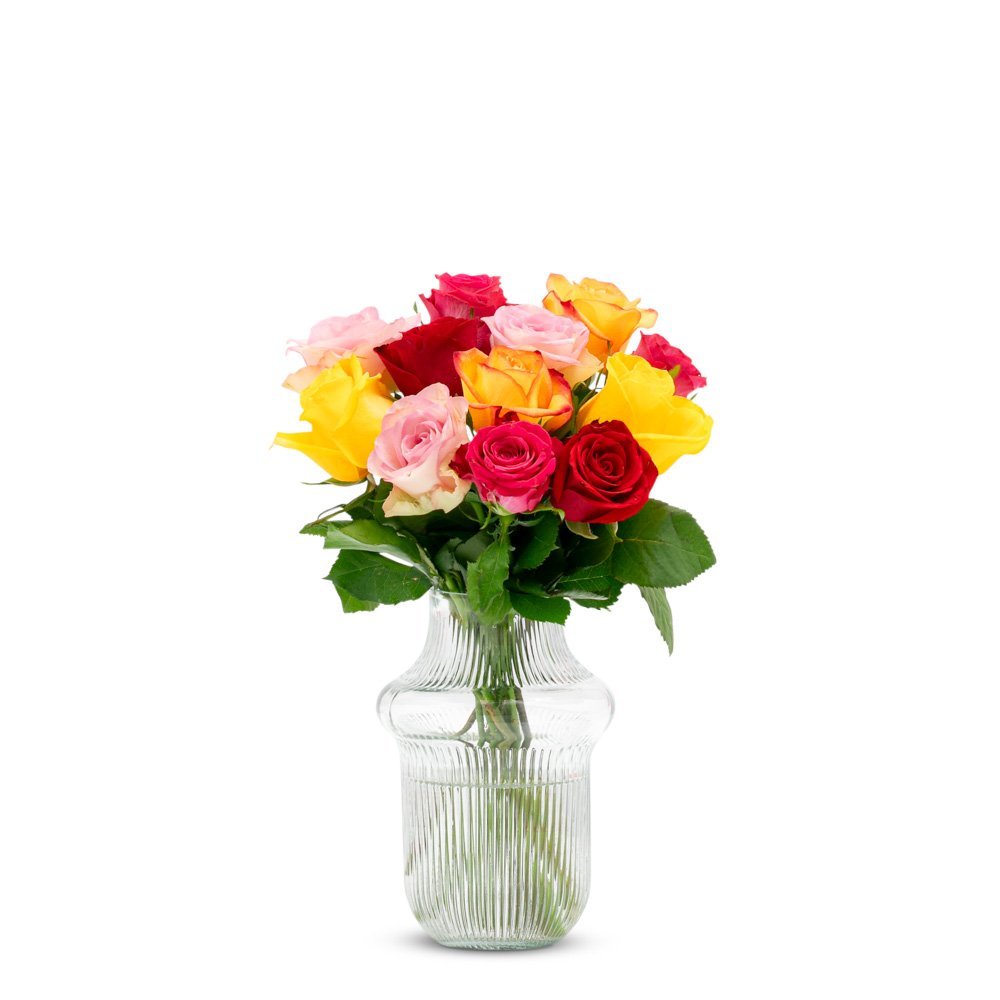 Greetz Brievenbusbloemen Rozen Warme Tinten Letterbox Flowers