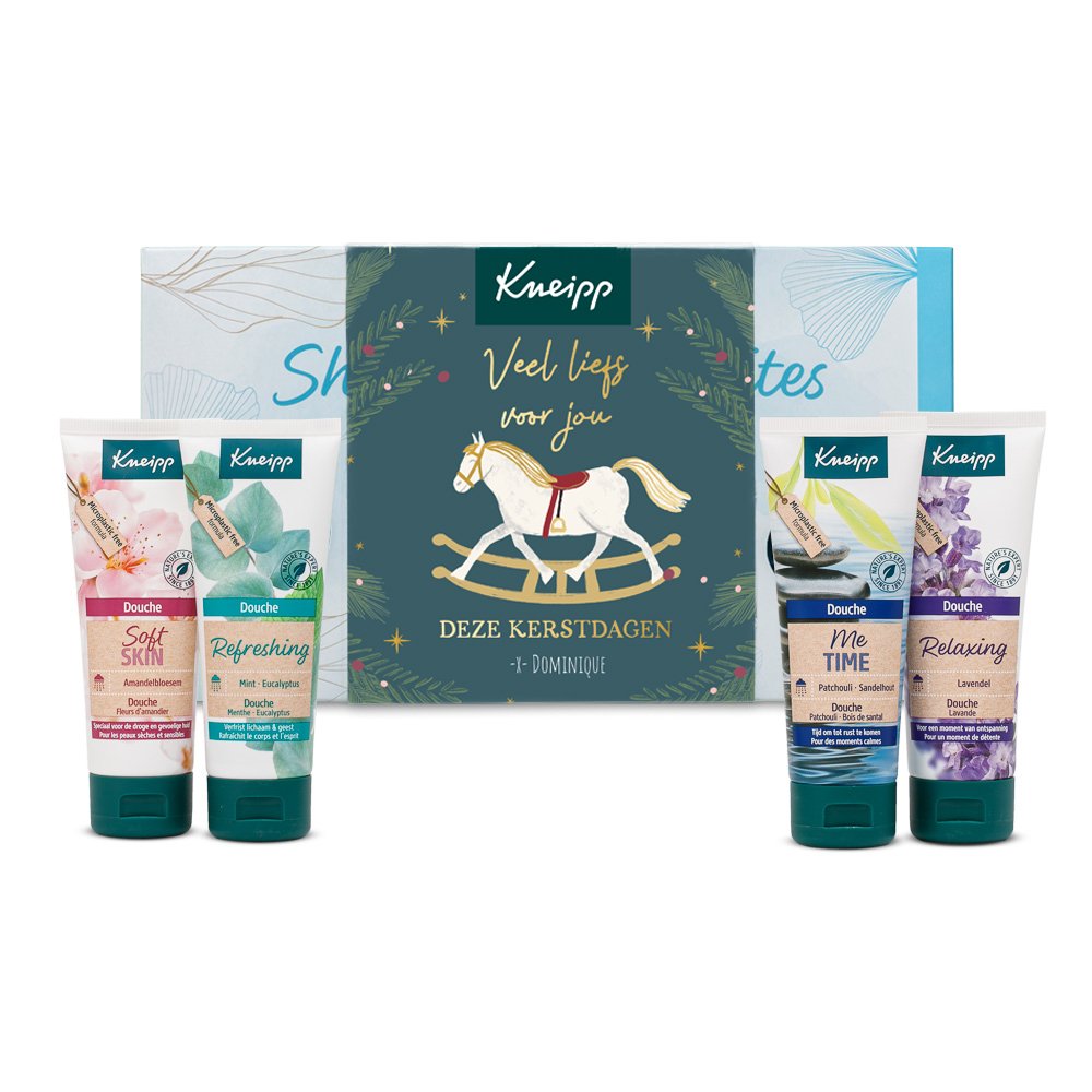 Kneipp | Giftset Douche met eigen foto en naam | Veel liefs Kerst