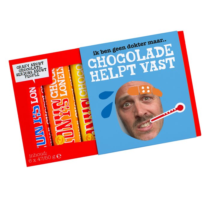 Tony's Chocolonely | Proeverijtje | Chocolade helpt vast | 300g