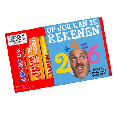Tony's Chocolonely | Proeverijtje | Op jou kan ik rekenen | 300g