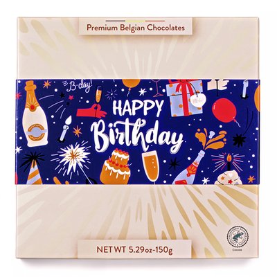 ICKX | Pralines giftbox | Happy Birthday | 150g