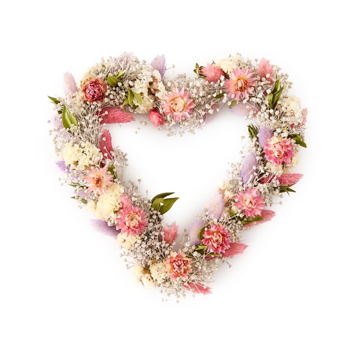 Droogbloemen | Krans | Bloemenhart