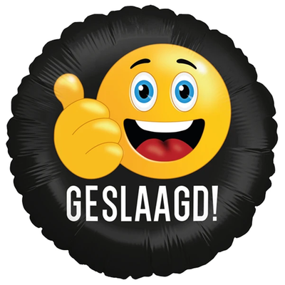 Ballon | Geslaagd smiley