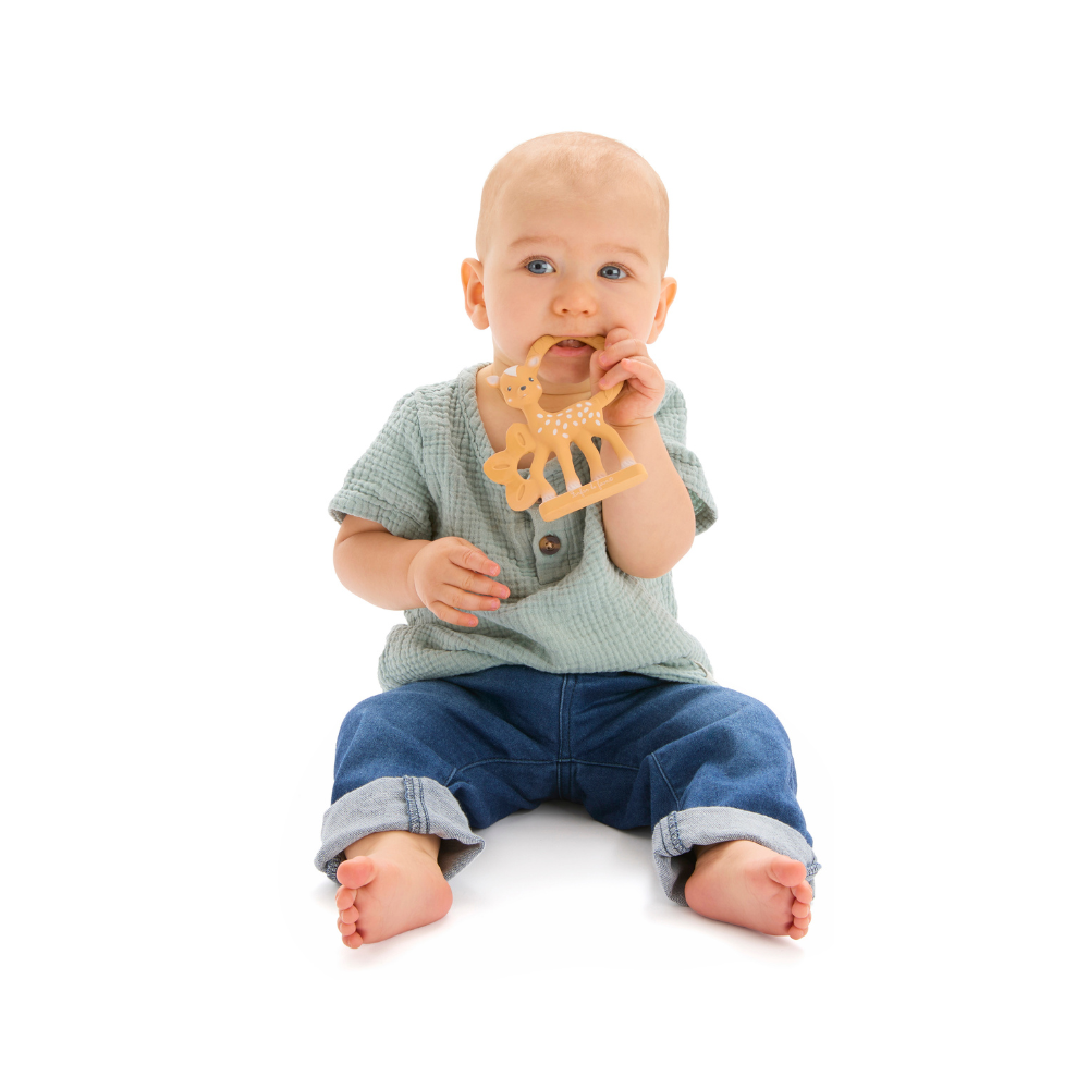 Sophie de giraf FanFan het hertje Bijtring Sophie de Giraf