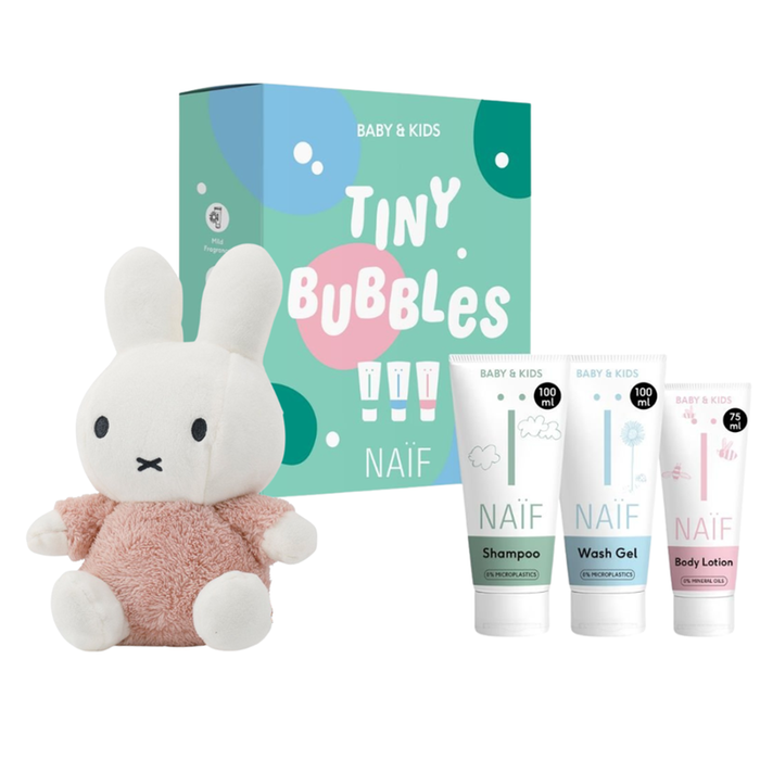 Naïf Mini shower routine | Nijntje knuffel 25cm