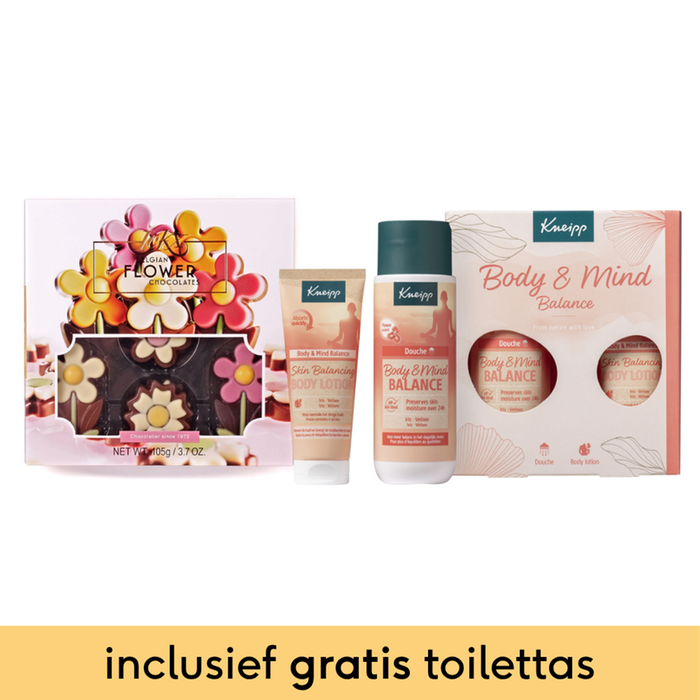 ICKX Bloemen 105g | Kneipp Cadeaupakket Body & Mind Balance