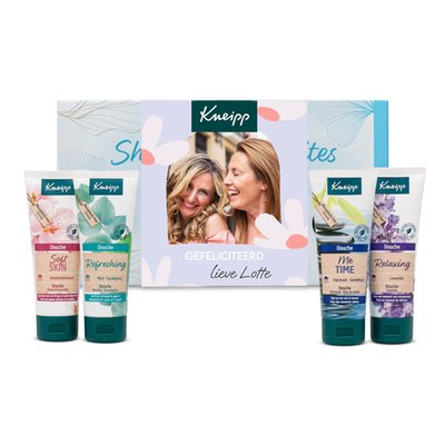 Kneipp | Gefeliciteerd | met eigen foto en naam | 4x75ml