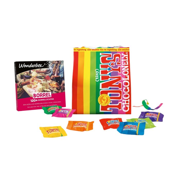Dubbel genieten | Borrel voor twee & Tiny Tony’s Pouch