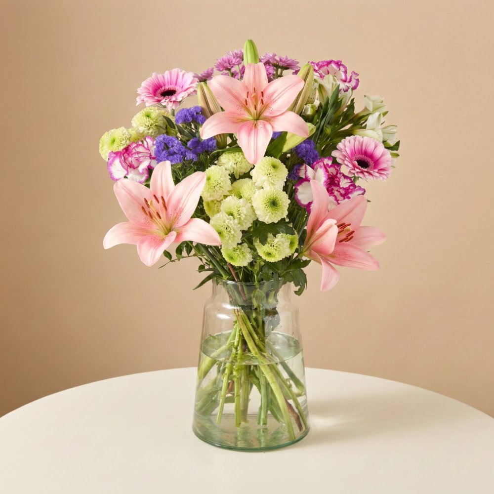 Boeket Luchtkus Bloemen Greetz