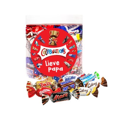 Mars Celebrations | Mega Chocolademix | Lieve Papa | 300g