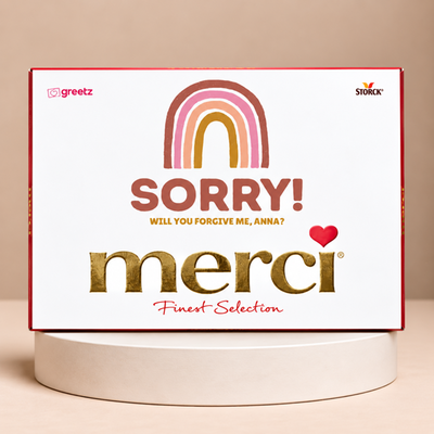 Merci | Sorry met eigen tekst | 675g