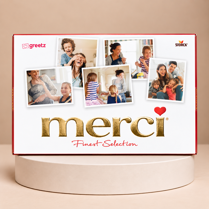 Merci | Collage met eigen foto's | 675gr
