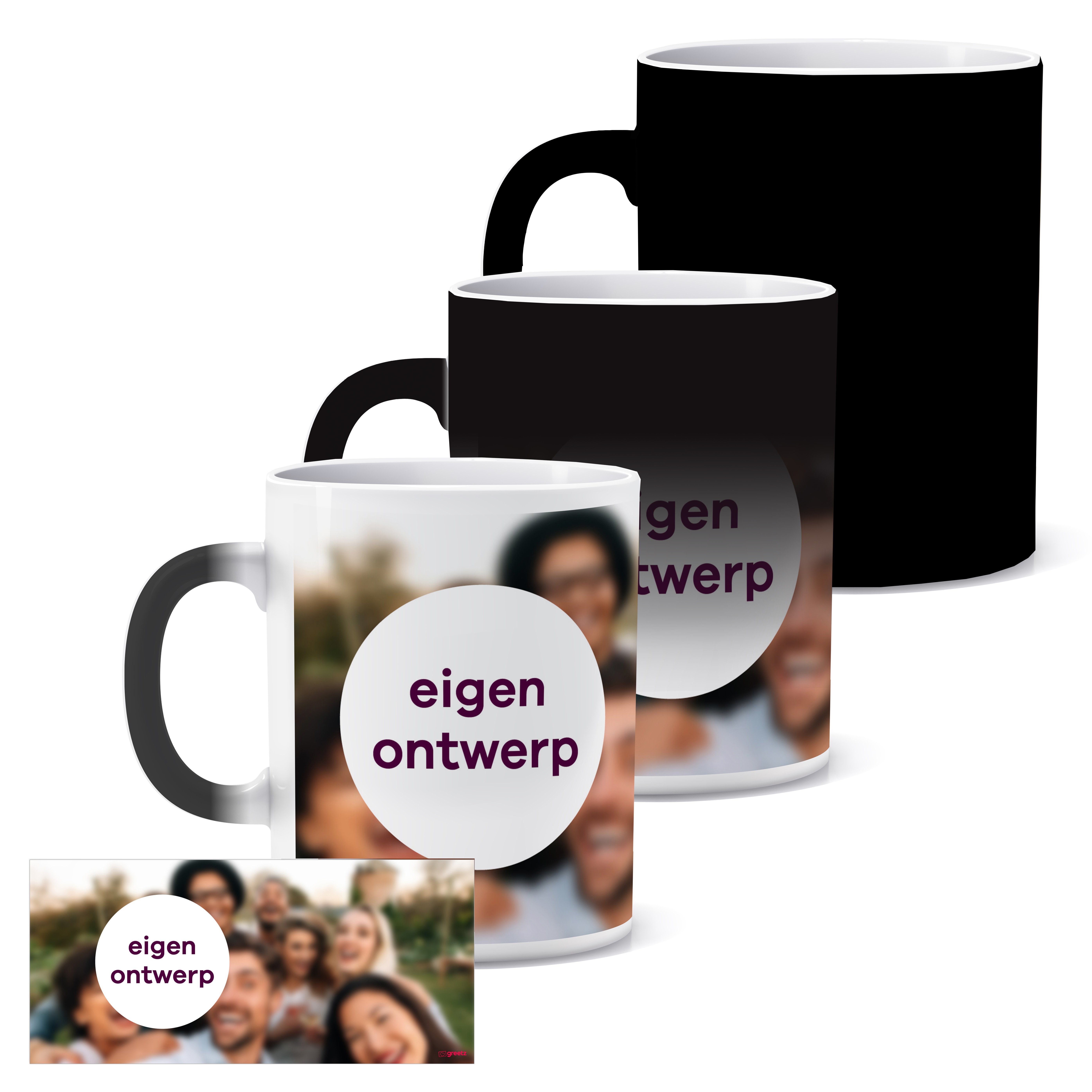 Greetz | Magische Mok met eigen ontwerp | Ceramic Mug