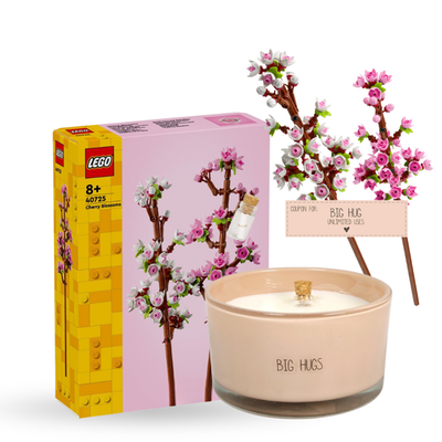 In bloei | LEGO Icons Kersenbloesem & My Flame geurkaars