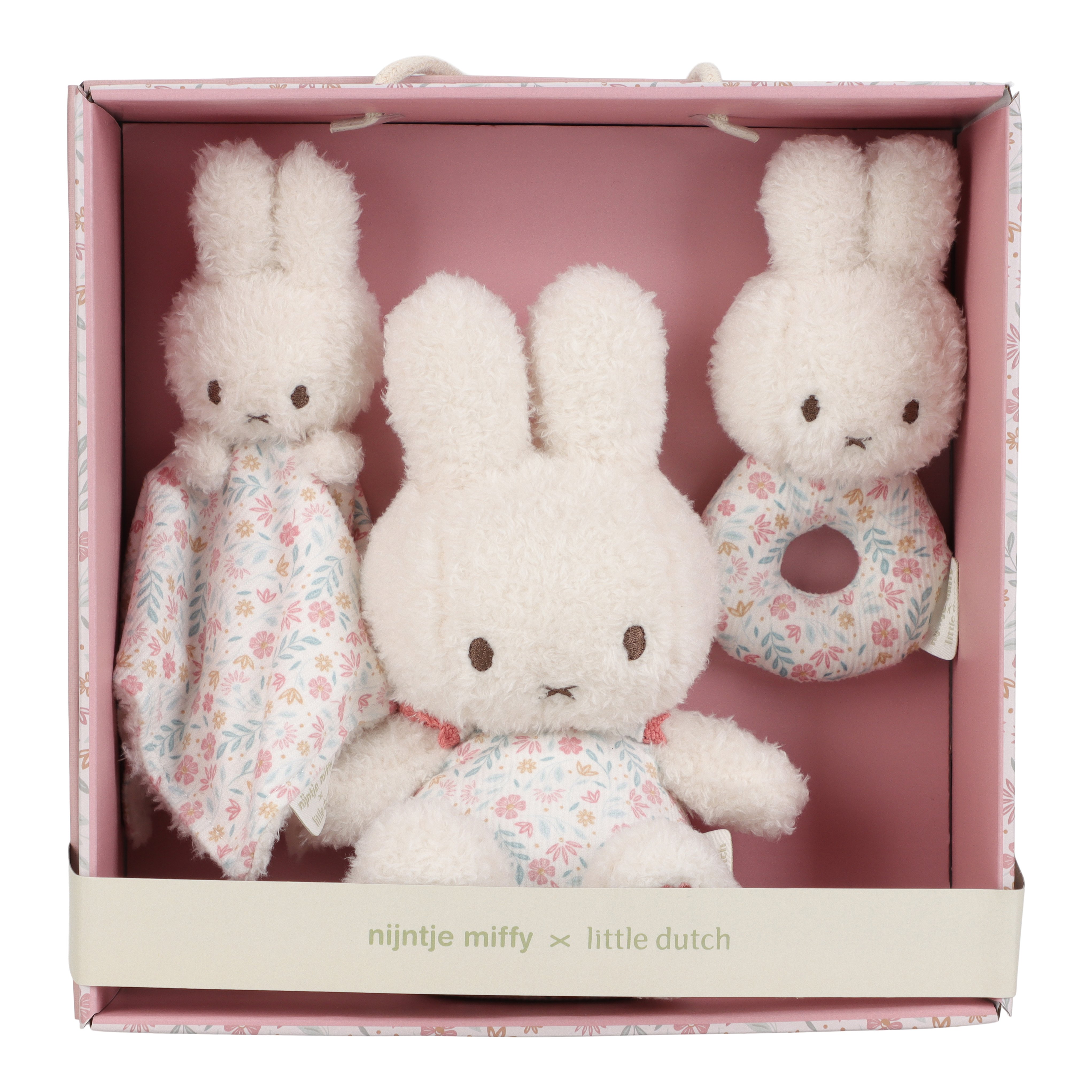 Nijntje x Little Dutch | Giftset Knuffel | Lucky Leaves | Soft Toy