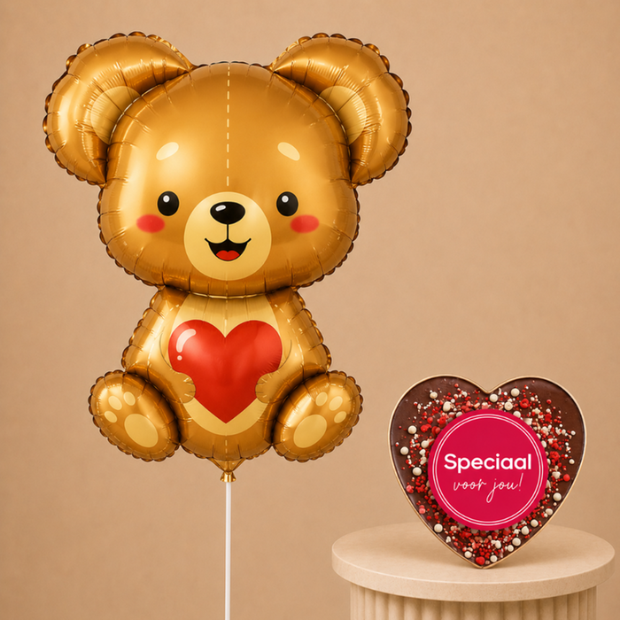 Ballon | Liefdes beer XL & Patisserie de Bijenkorf