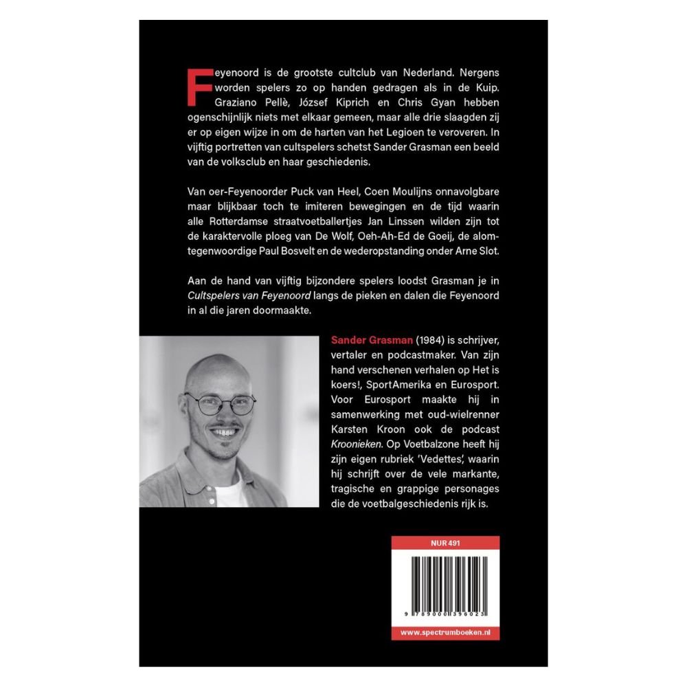 Greetz | Cultspelers van Feyenoord - Sander Grasman | Letterbox Gifts