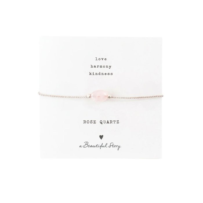A Beautiful Story | Armband | Rozenkwarts