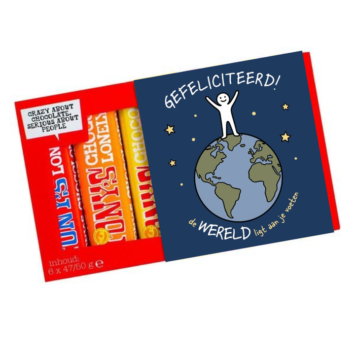 Tony's Chocolonely | Proeverijtje | Wereld aan je voeten