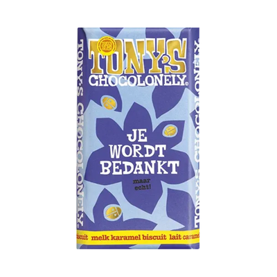 Tony's Chocolonely | Je Wordt Bedankt | 185g
