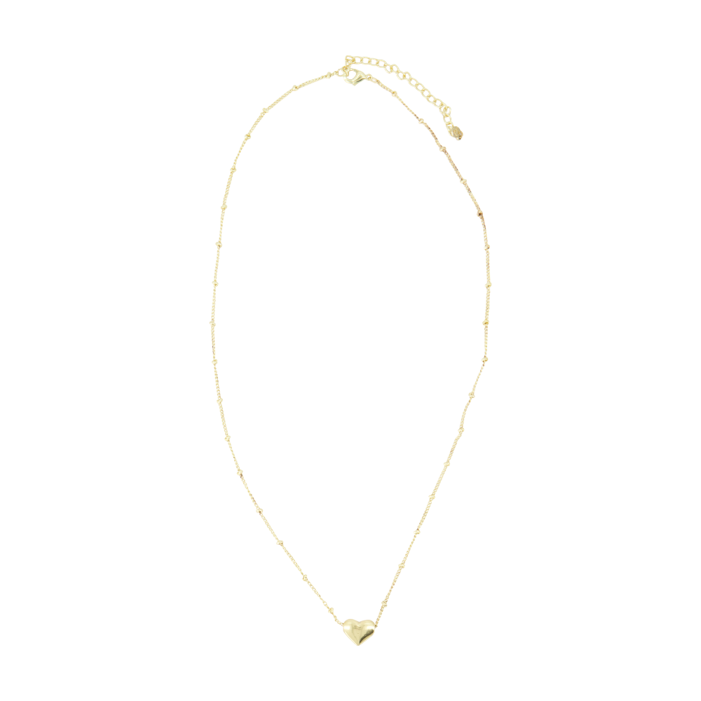 Ketting in schuifdoosje In je hart Brievenbuscadeau Zusss